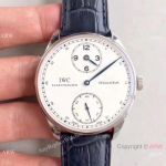 Wholesale Price IWC Portuguese Regulateur SS White Dial Replica Watch